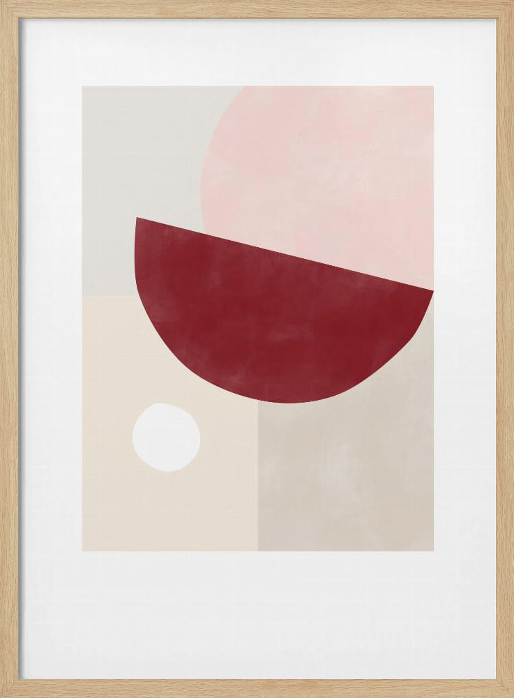 Geometric Elegance - Stretched Canvas, Poster or Fine Art Print I Heart Wall Art