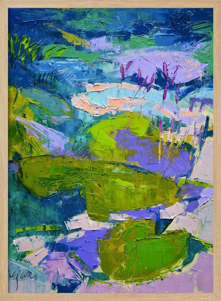 Vibrant Tranquility - Stretched Canvas, Poster or Fine Art Print I Heart Wall Art