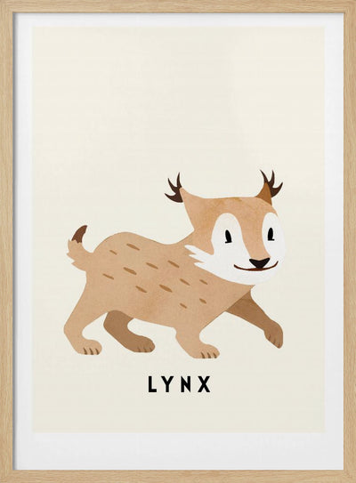 Lynx - Stretched Canvas, Poster or Fine Art Print I Heart Wall Art