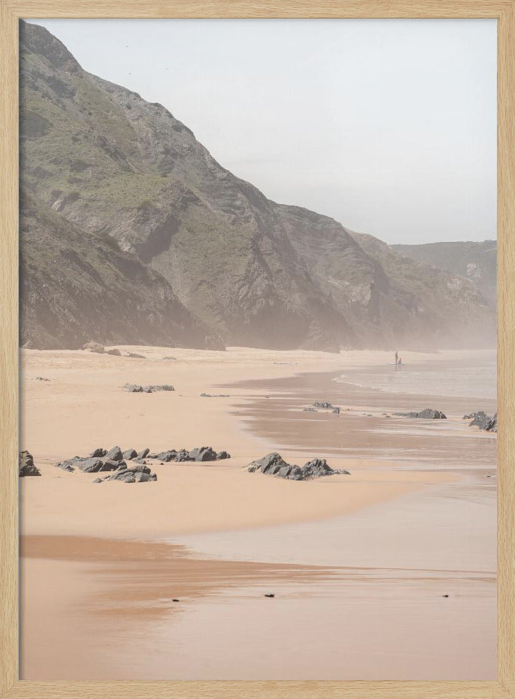 Beach Walk - Stretched Canvas, Poster or Fine Art Print I Heart Wall Art