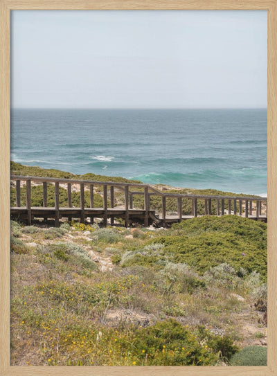 Coastal Walk - Stretched Canvas, Poster or Fine Art Print I Heart Wall Art