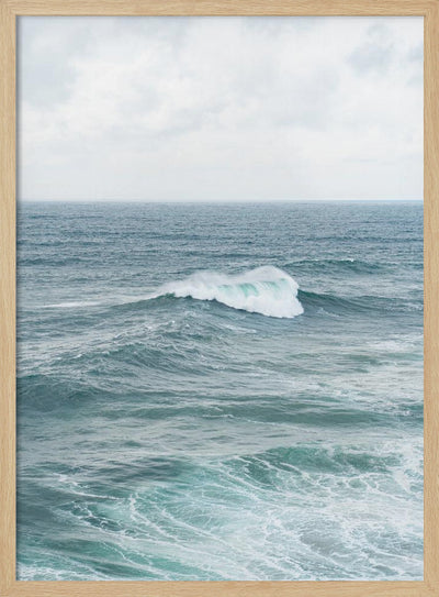 Atlantic Blues - Stretched Canvas, Poster or Fine Art Print I Heart Wall Art