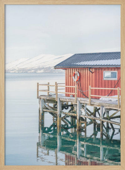 Winter in Norway - Stretched Canvas, Poster or Fine Art Print I Heart Wall Art