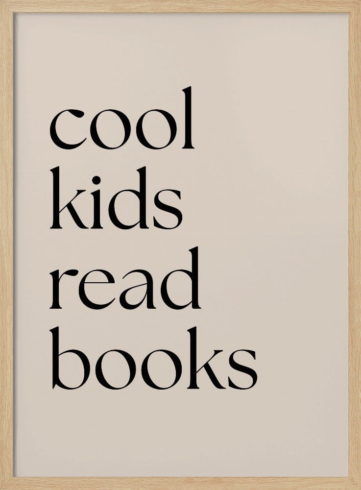 Cool Kids - Stretched Canvas, Poster or Fine Art Print I Heart Wall Art