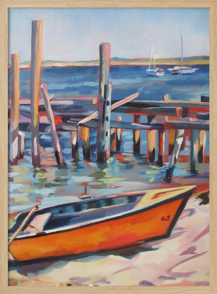 Provincetownharbor - Stretched Canvas, Poster or Fine Art Print I Heart Wall Art