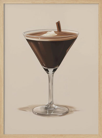 Espresso Martini - Jolly and Dash - Stretched Canvas, Poster or Fine Art Print I Heart Wall Art