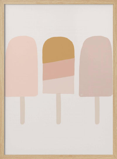 Summer Lolipop - Stretched Canvas, Poster or Fine Art Print I Heart Wall Art