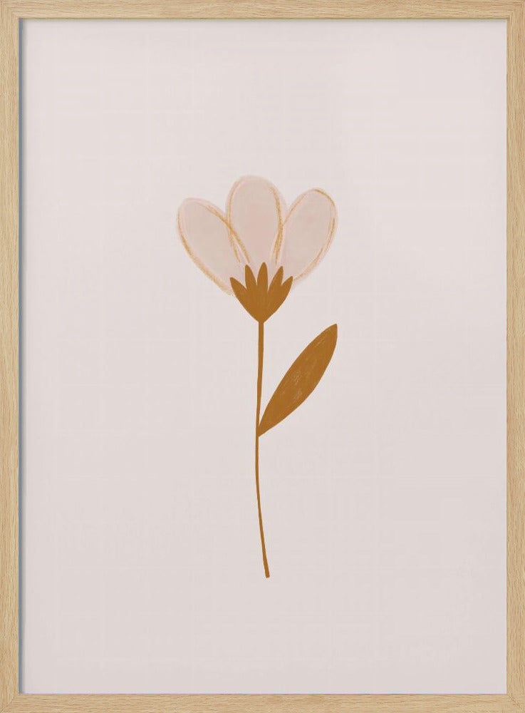 Flower - Stretched Canvas, Poster or Fine Art Print I Heart Wall Art