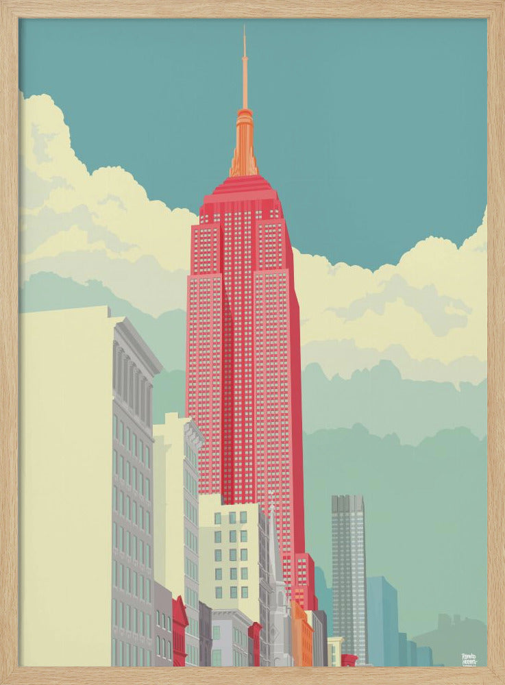 New York 5th Avenue - Stretched Canvas, Poster or Fine Art Print I Heart Wall Art