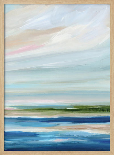 Distant Shore II - Stretched Canvas, Poster or Fine Art Print I Heart Wall Art