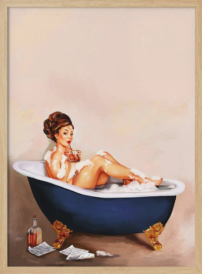 Bath - Stretched Canvas, Poster or Fine Art Print I Heart Wall Art