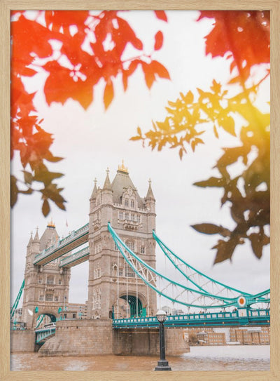 Tower Bridge View - Stretched Canvas, Poster or Fine Art Print I Heart Wall Art