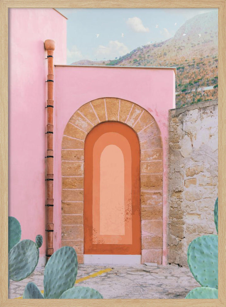 Sicilian Arch - Stretched Canvas, Poster or Fine Art Print I Heart Wall Art