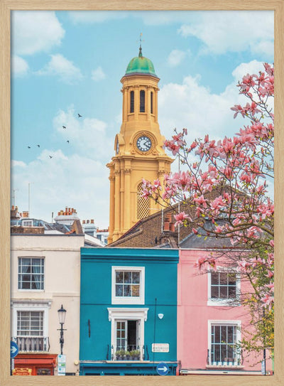 April in London - Stretched Canvas, Poster or Fine Art Print I Heart Wall Art