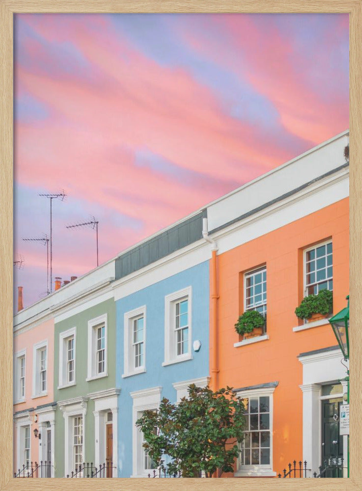 Notting Hill Gate - Stretched Canvas, Poster or Fine Art Print I Heart Wall Art