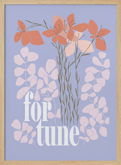 Fortune - Stretched Canvas, Poster or Fine Art Print I Heart Wall Art