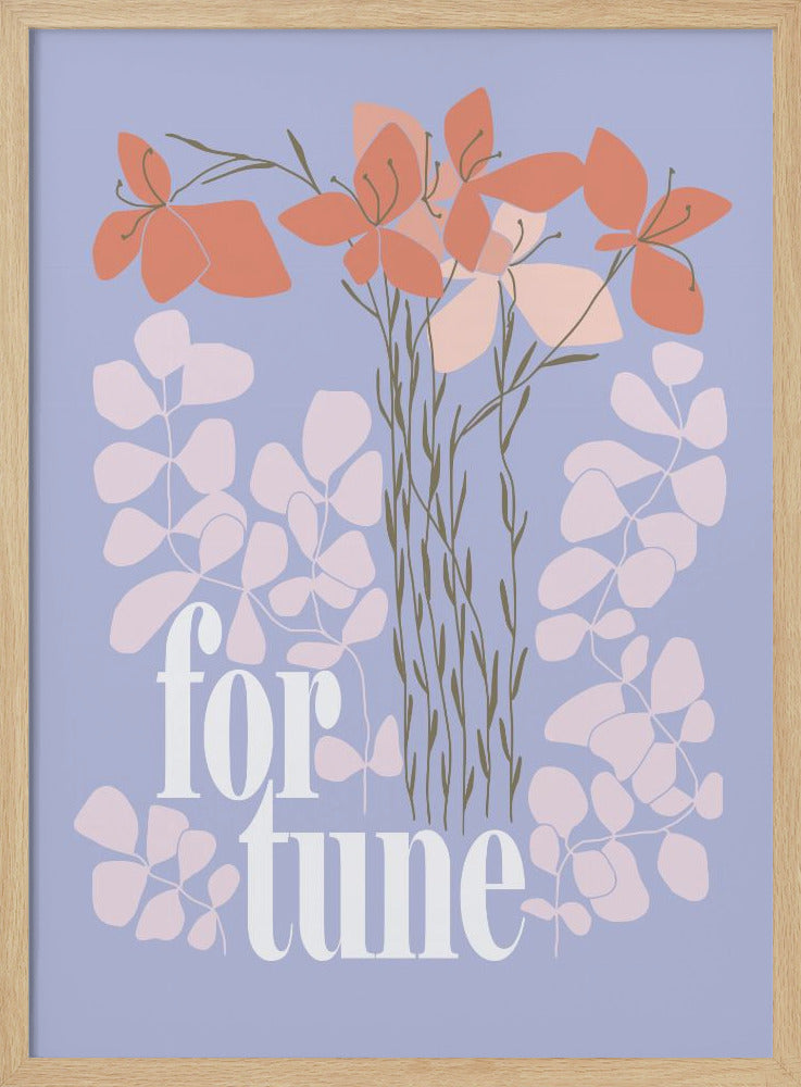 Fortune - Stretched Canvas, Poster or Fine Art Print I Heart Wall Art