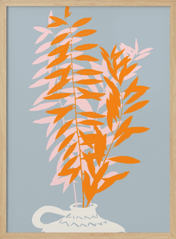 Botanical dopamine twigs - Stretched Canvas, Poster or Fine Art Print I Heart Wall Art