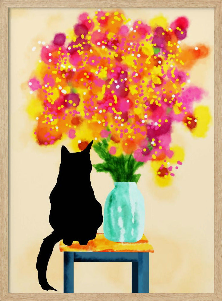 Cozy Corner Charm - Stretched Canvas, Poster or Fine Art Print I Heart Wall Art
