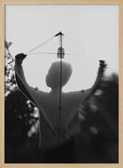 &quot; Play a Kite #2 &quot; - Stretched Canvas, Poster or Fine Art Print I Heart Wall Art