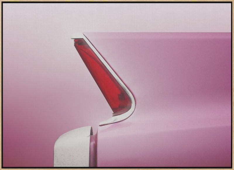 American classic car Deville 1963 tail fin abstract - Stretched Canvas, Poster or Fine Art Print I Heart Wall Art