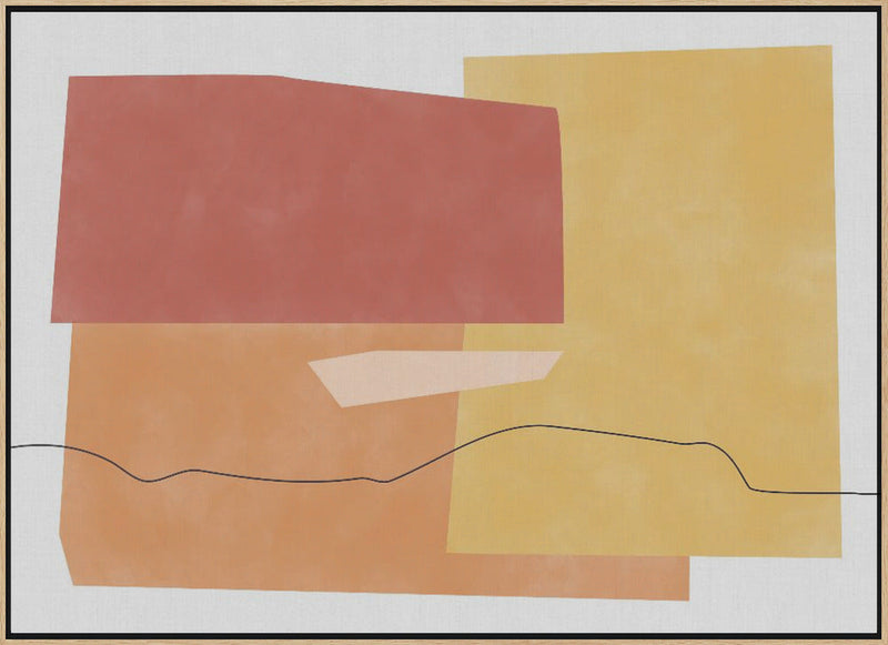 Abstract Horizons - Stretched Canvas, Poster or Fine Art Print I Heart Wall Art