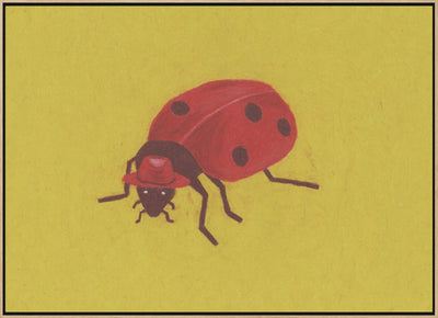 Ladybird - Stretched Canvas, Poster or Fine Art Print I Heart Wall Art