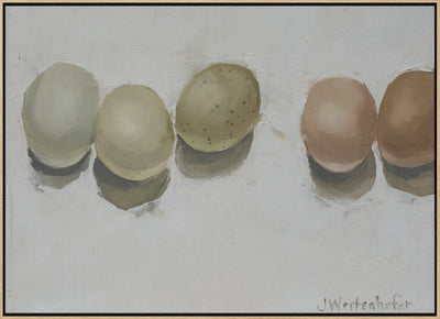 Brittany's Eggs - Stretched Canvas, Poster or Fine Art Print I Heart Wall Art