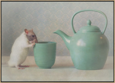 The Teapot - Stretched Canvas, Poster or Fine Art Print I Heart Wall Art