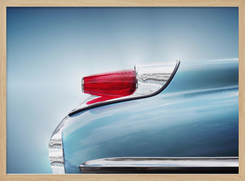 US classic car Monterey 1962 taillight - Stretched Canvas, Poster or Fine Art Print I Heart Wall Art