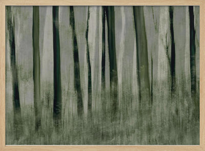 Trees in motion - Stretched Canvas, Poster or Fine Art Print I Heart Wall Art