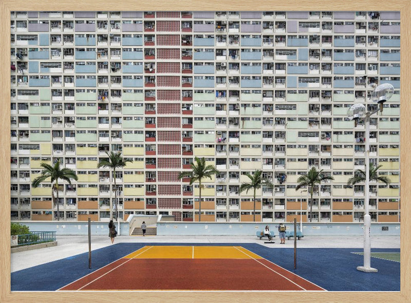 Choi Hung Estate - Stretched Canvas, Poster or Fine Art Print I Heart Wall Art