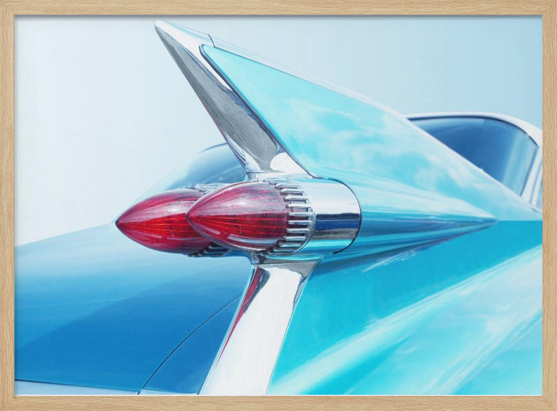 US classic car 1959 Sedan Deville - Stretched Canvas, Poster or Fine Art Print I Heart Wall Art