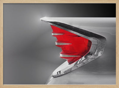 US classic car 1960 Fire flite tail fin abstract - Stretched Canvas, Poster or Fine Art Print I Heart Wall Art