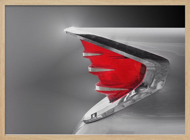 US classic car 1960 Fire flite tail fin abstract - Stretched Canvas, Poster or Fine Art Print I Heart Wall Art