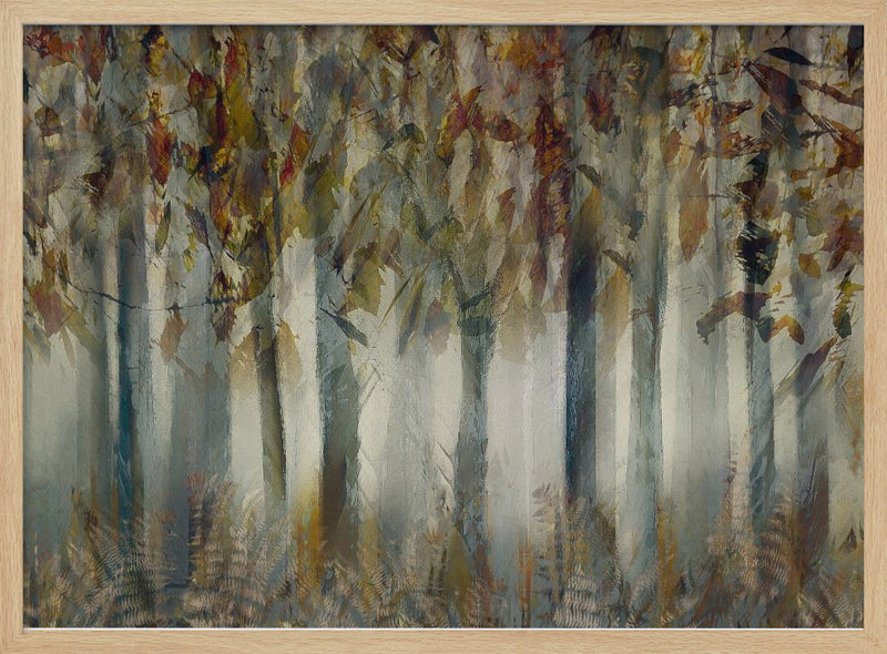 The dark forest - Stretched Canvas, Poster or Fine Art Print I Heart Wall Art