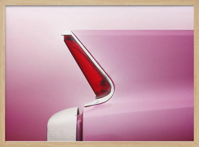 American classic car Deville 1963 tail fin abstract - Stretched Canvas, Poster or Fine Art Print I Heart Wall Art