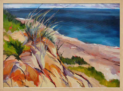 Ballstron Beach - Stretched Canvas, Poster or Fine Art Print I Heart Wall Art