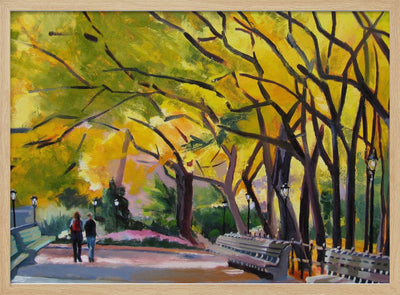 Central Park Autumn - Stretched Canvas, Poster or Fine Art Print I Heart Wall Art