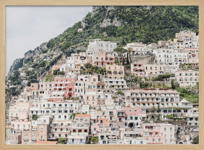 Positano at the Amalfi Coast - Stretched Canvas, Poster or Fine Art Print I Heart Wall Art