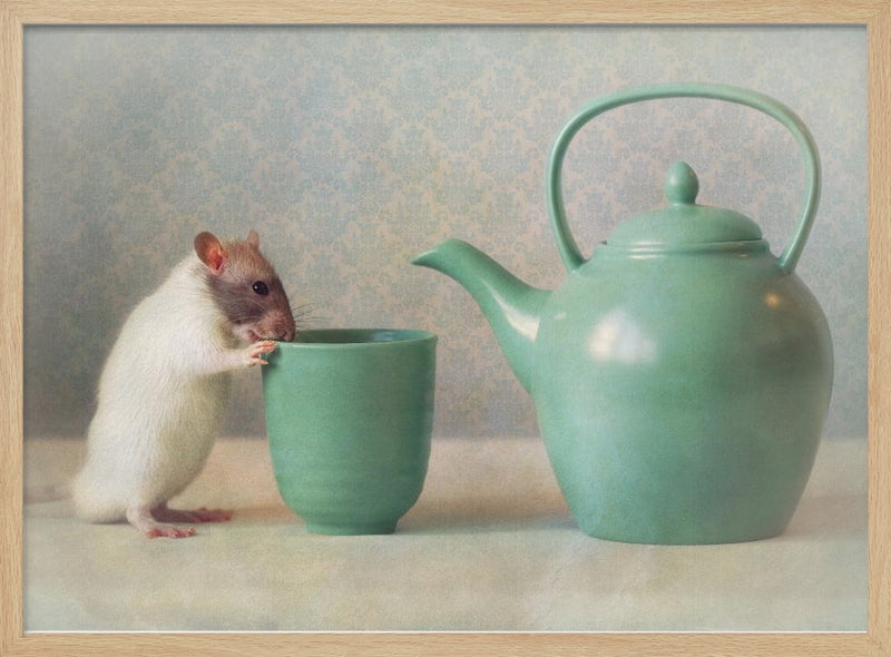 The Teapot - Stretched Canvas, Poster or Fine Art Print I Heart Wall Art