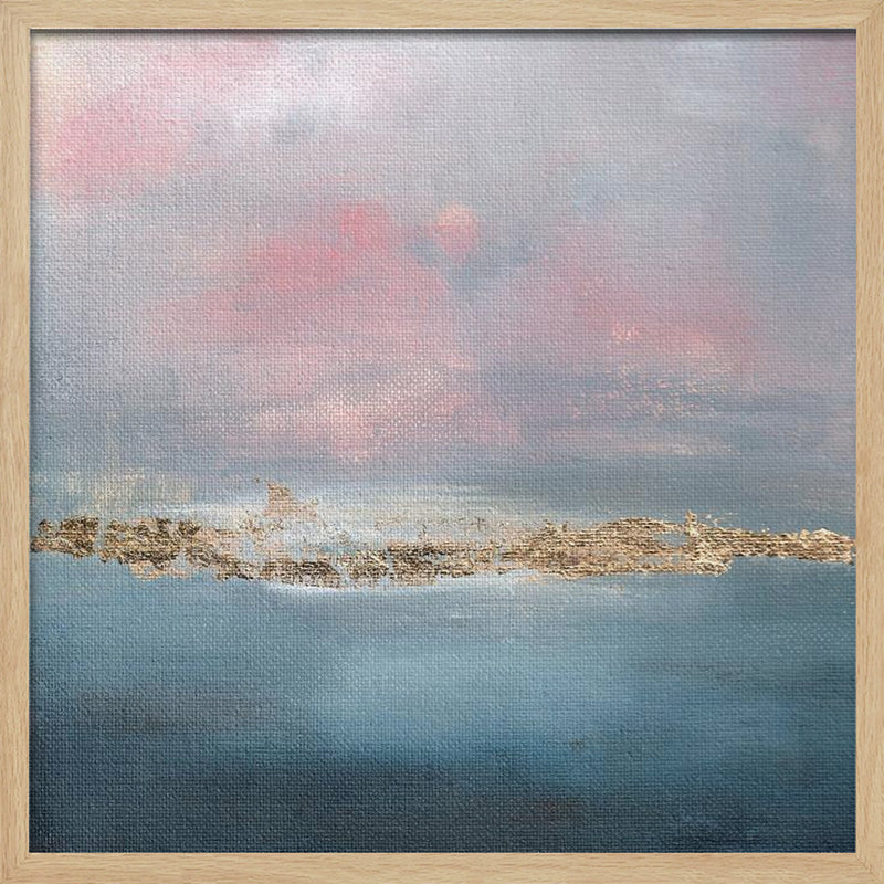 Exhale - Square Stretched Canvas, Poster or Fine Art Print I Heart Wall Art