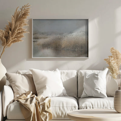 Wintermorning - Stretched Canvas, Poster or Fine Art Print I Heart Wall Art