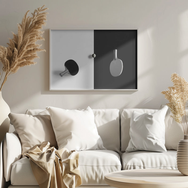 Match point - Stretched Canvas, Poster or Fine Art Print I Heart Wall Art