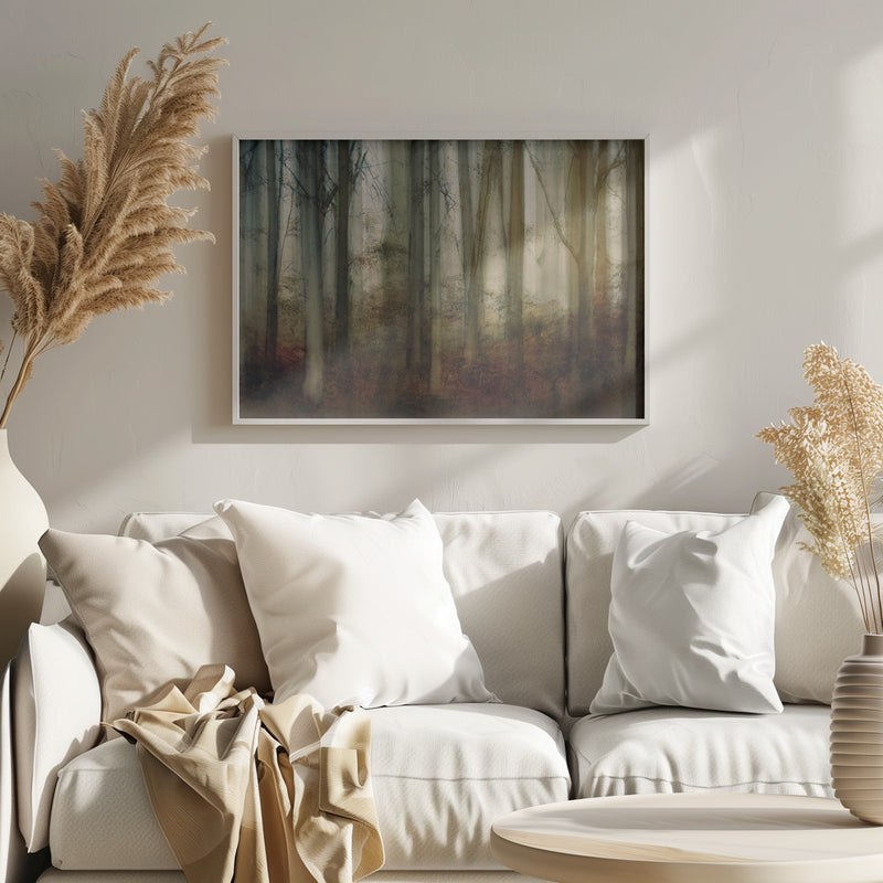 Autumn light - Stretched Canvas, Poster or Fine Art Print I Heart Wall Art