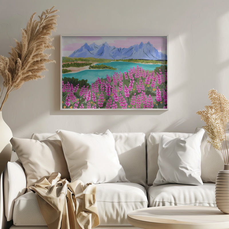 Vestrahorn - Stretched Canvas, Poster or Fine Art Print I Heart Wall Art