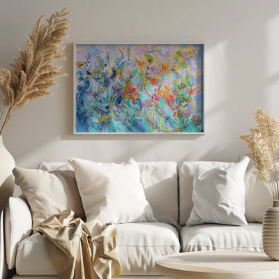 Dance Of Garden Faeries - Stretched Canvas, Poster or Fine Art Print I Heart Wall Art