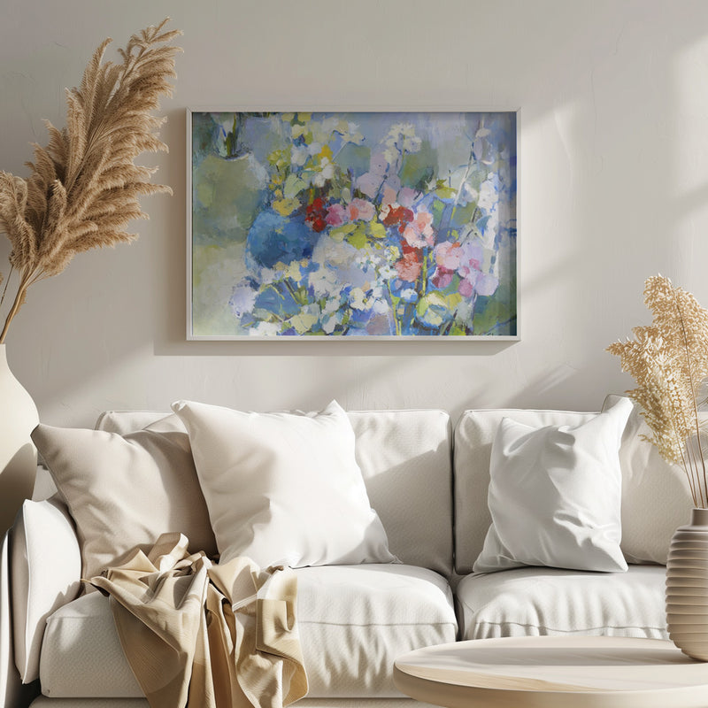 Wildflowers - Stretched Canvas, Poster or Fine Art Print I Heart Wall Art