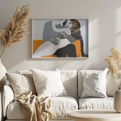 Afterkiss - Stretched Canvas, Poster or Fine Art Print I Heart Wall Art