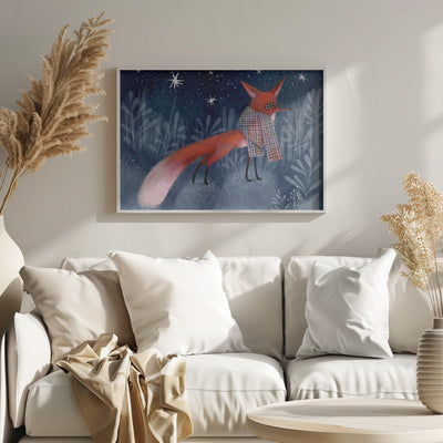 Fox - Stretched Canvas, Poster or Fine Art Print I Heart Wall Art